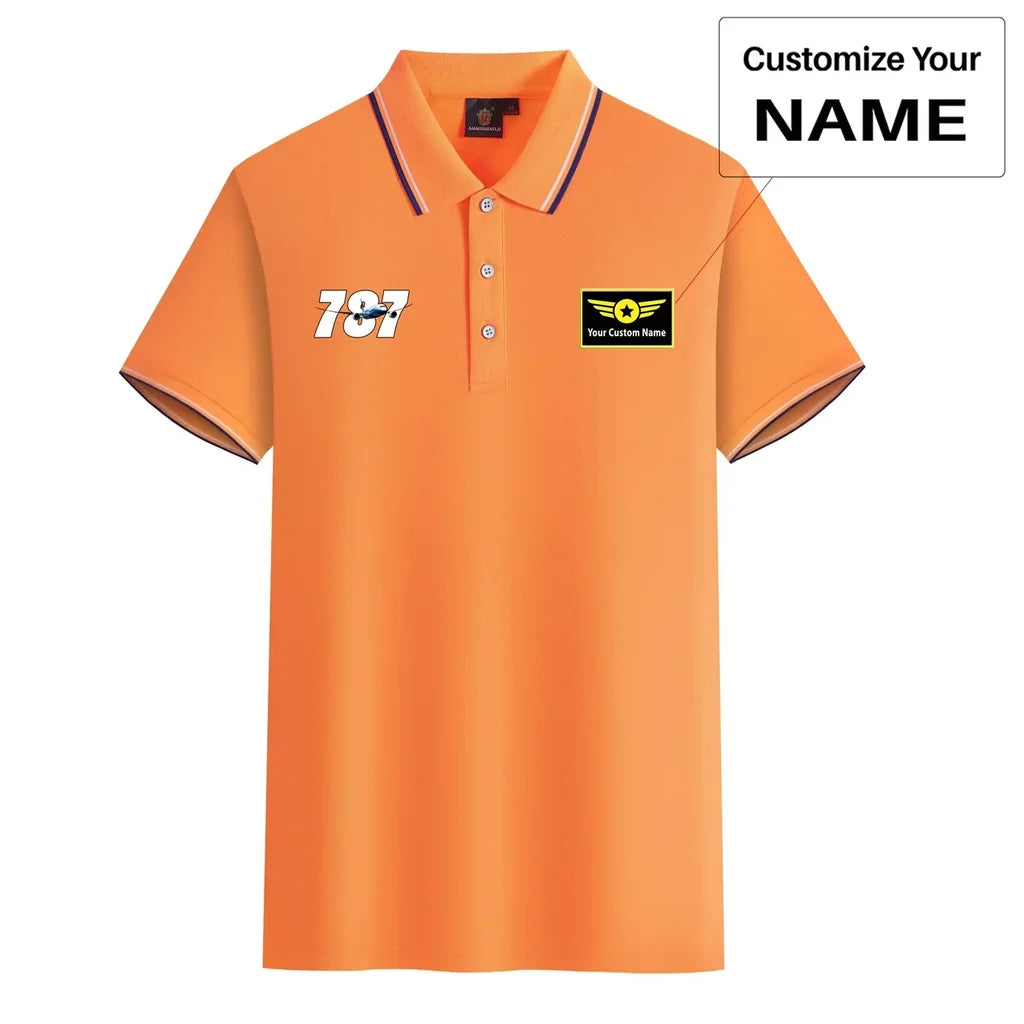 Customisable Boeing 787 Polo Shirt - view 13