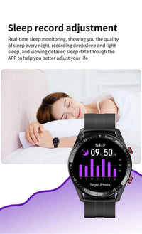 Thumbnail for Smart watch with HW20 Smart Watch with ECG + PPG: 1.46