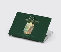 Thumbnail for Ioannina National Airport (IOA) design on dark green MacBook case