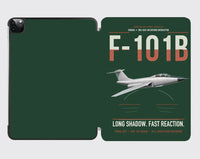 Thumbnail for F-101B Voodoo design on dark green ipad tablet case