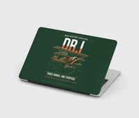Thumbnail for Fokker Dr.I design on dark green MacBook case