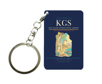 Thumbnail for Kos Island International Airport (KGS) design on navy blue key chain