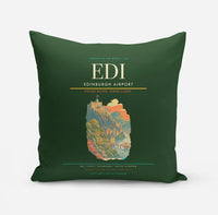 Thumbnail for Edinburgh Airport EDI - Firth Stone Heather Crest - Dark Green