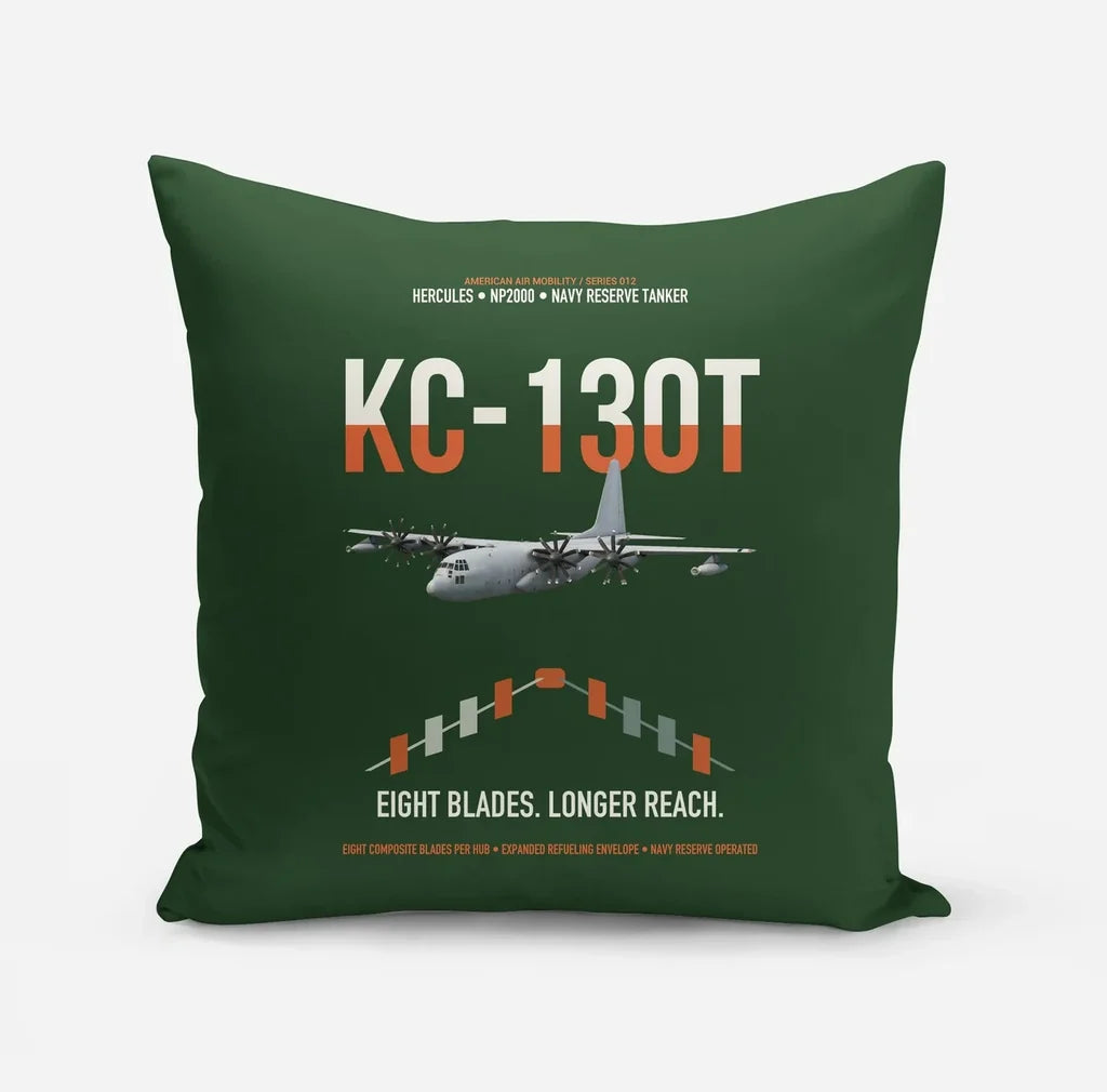 KC-130T NP2000 design on dark green pillow