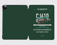Thumbnail for CJ610 design on dark green ipad tablet case
