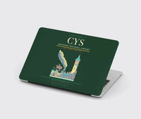 Thumbnail for Cheyenne Regional Airport (CYS) design on dark green MacBook case