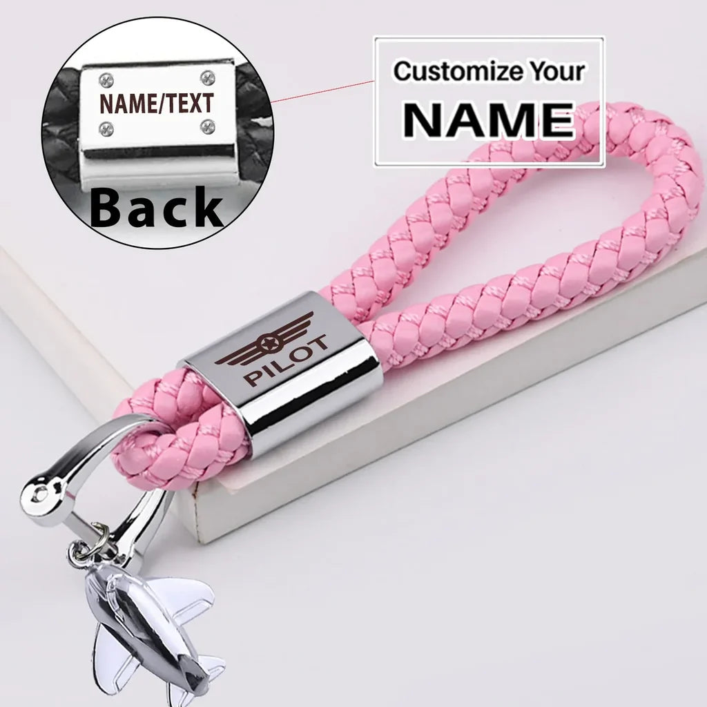 Customisable Pilot & Badge Key Chain - view 13