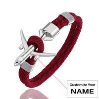 Thumbnail for Customisable Airplane Shape Bracelet - view 22