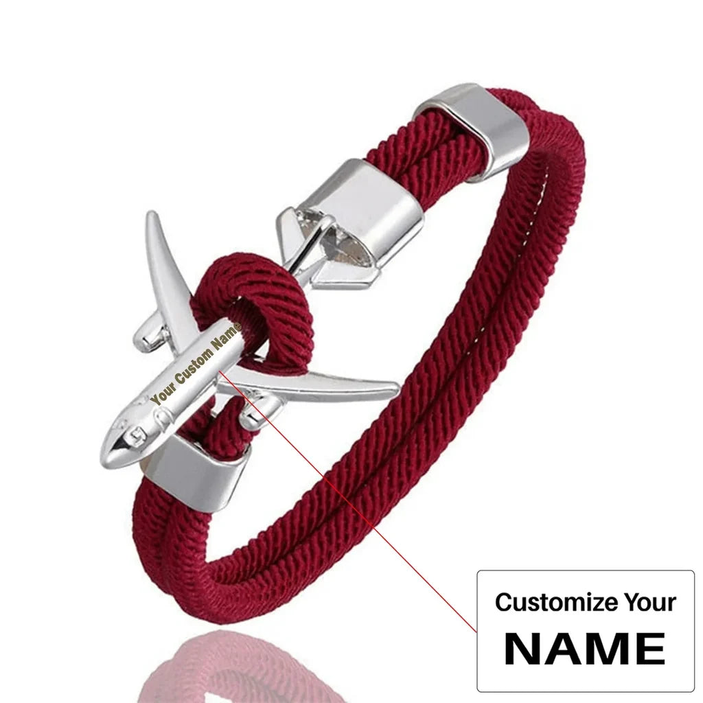 Customisable Airplane Shape Bracelet - view 22