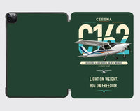 Thumbnail for Cessna 162 Skycatcher design on dark green ipad tablet case