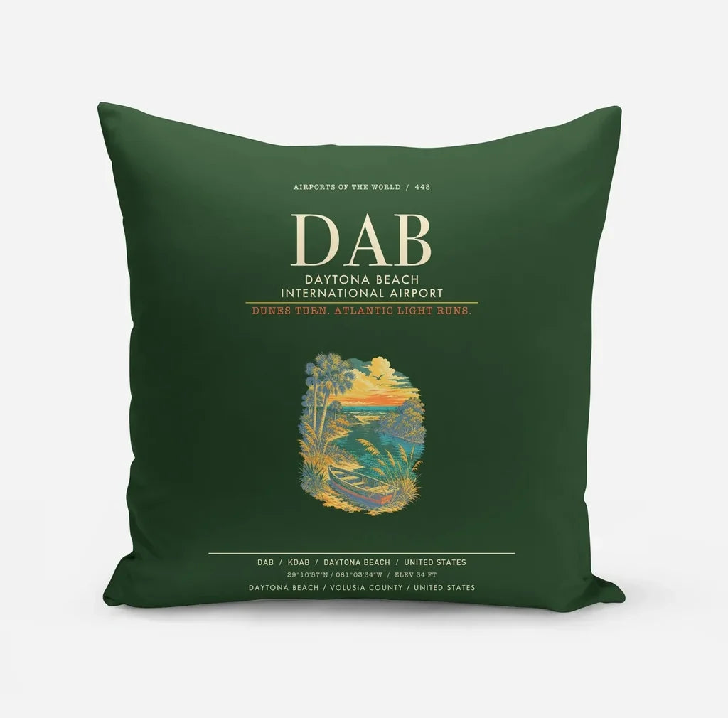 Daytona Beach International Airport DAB - Dark Green