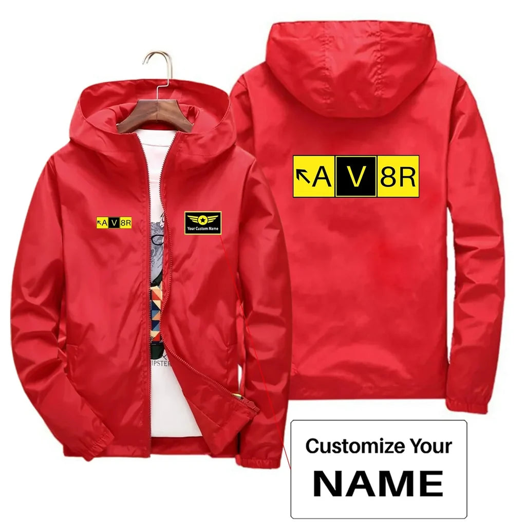 AV8R Designed Thin Windbreaker Jackets - view 13
