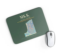 Thumbnail for Molokai Airport (MKK) design on dark green rectangle mouse pad
