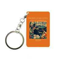 Thumbnail for VINTAGE G4301 - The Piano In The Lounge - Designed Key Chain design on orange