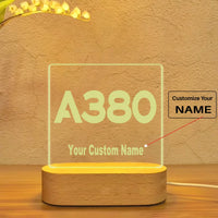Thumbnail for A380 Flat Text Designed Night Lamp - view 13