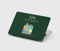 Thumbnail for Vincenzo Florio Airport Trapani-Birgi (TPS) design on dark green MacBook case