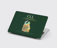 Thumbnail for Easterwood Airport (CLL) design on dark green MacBook case
