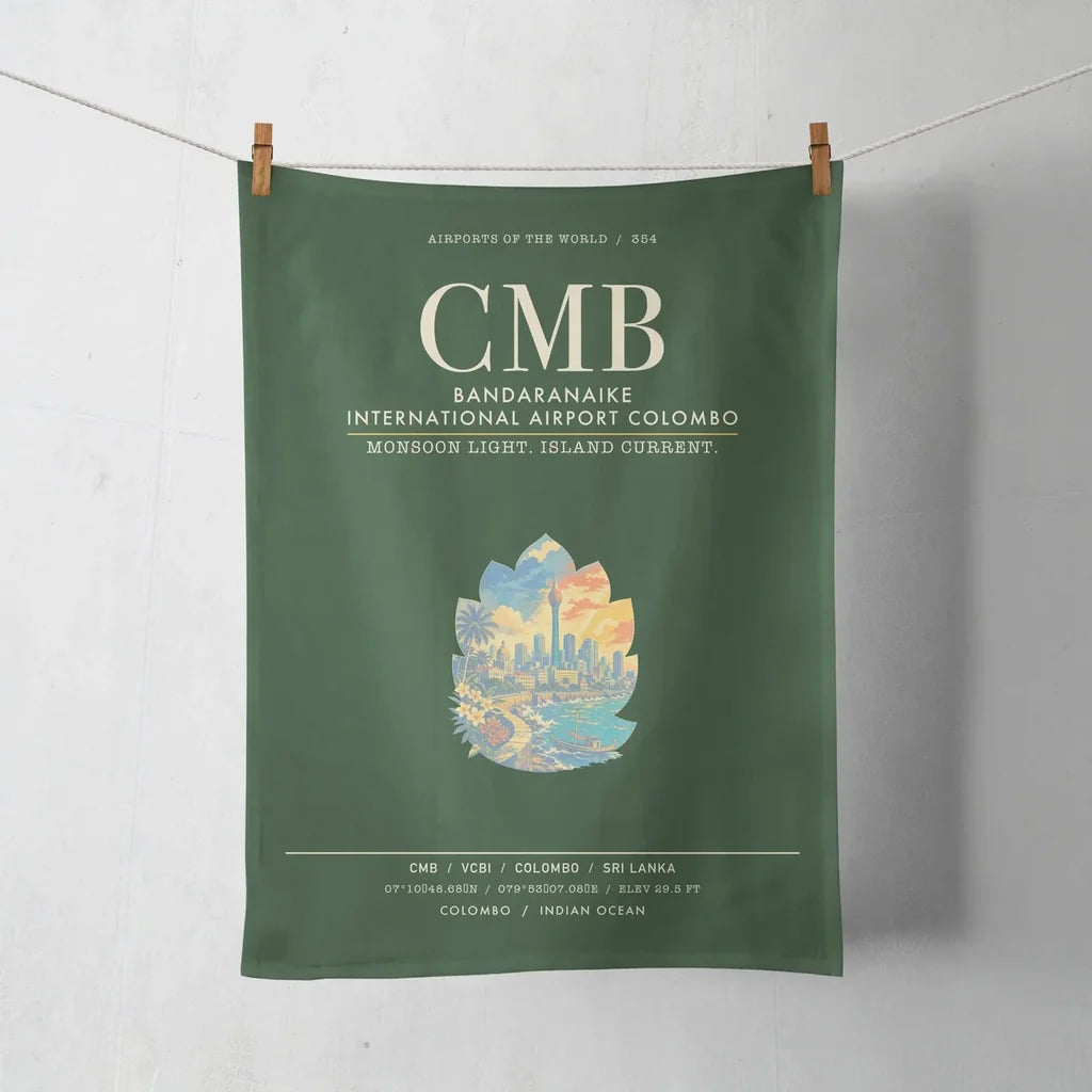 Bandaranaike International Airport Colombo CMB - Dark Green
