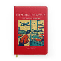 Thumbnail for VINTAGE G4381 - The Model Shop Window - Designed Notebooks design on red