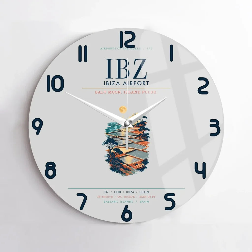 Ibiza Airport IBZ - Ses Salines Moon-Tide Loom - Gray