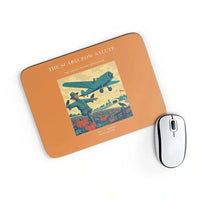 Thumbnail for VINTAGE G4396 - The Scarecrow Salute - Designed Mouse Pads design on orange rectangle