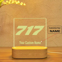 Thumbnail for 717 Flat Text Designed Night Lamp - view 13