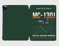 Thumbnail for MC-130J COMMANDO II design on dark green ipad tablet case