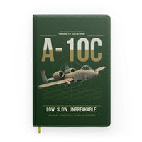 Thumbnail for A-10C Thunderbolt II design on dark green notebook