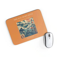 Thumbnail for VINTAGE G4437 - The Fog Horn Duet - Designed Mouse Pads design on orange rectangle