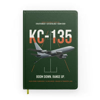 Thumbnail for KC-135 STRATOTANKER design on dark green notebook