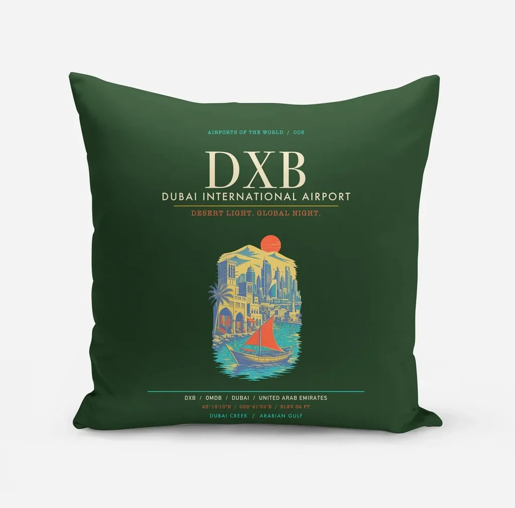 Dubai International Airport DXB - Dark Green