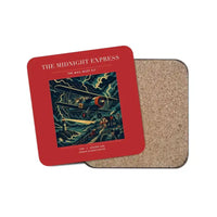 Thumbnail for The Midnight Express - Designed Coasters design on red 1-piece