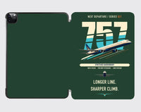 Thumbnail for Boeing 757-300 design on dark green ipad tablet case