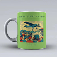 Thumbnail for VINTAGE G4259 - The Flour Bomb Drop - Ceramic Mug design on lightgreen