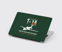 Thumbnail for T-1A Jayhawk Advanced Jet Trainer design on dark green MacBook case