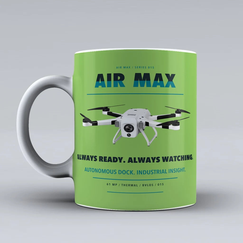 Air Max Mug design on light green percepto