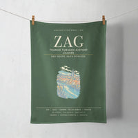 Thumbnail for Franjo Tuman Airport Zagreb ZAG - Dark Green