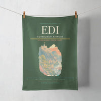 Thumbnail for Edinburgh Airport EDI - Firth Stone Heather Crest - Dark Green