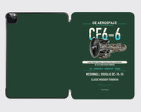 Thumbnail for CF6-6 design on dark green ipad tablet case