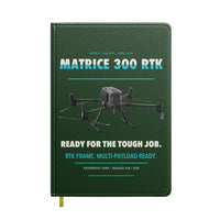 Thumbnail for DJI Matrice 300 RTK design on dark green notebook
