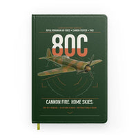 Thumbnail for IAR 80C design on dark green notebook