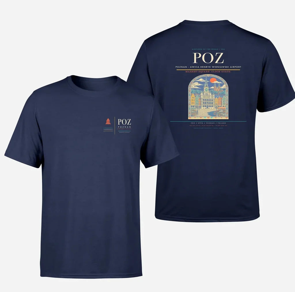 Poznan - awica Henryk Wieniawski Airport POZ - Navy Blue
