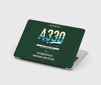 Thumbnail for Airbus A330 MRTT+ design on dark green MacBook case