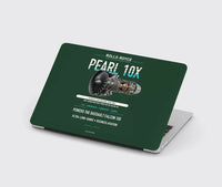 Thumbnail for PEARL 10X design on dark green MacBook case