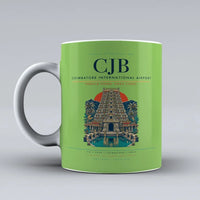 Thumbnail for Coimbatore International Airport CJB Mug - Light Green