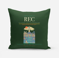 Thumbnail for Recife Guararapes (REC) design on dark green pillow