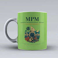 Thumbnail for International Airport MPM Mug design on light green maputo