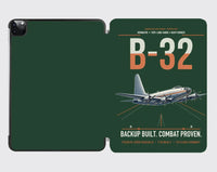 Thumbnail for B-32 Dominator design on dark green ipad tablet case