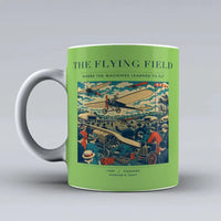 Thumbnail for VINTAGE G4001 - The Flying Field - Ceramic Mug design on lightgreen