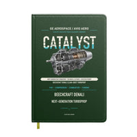 Thumbnail for CATALYST design on dark green notebook